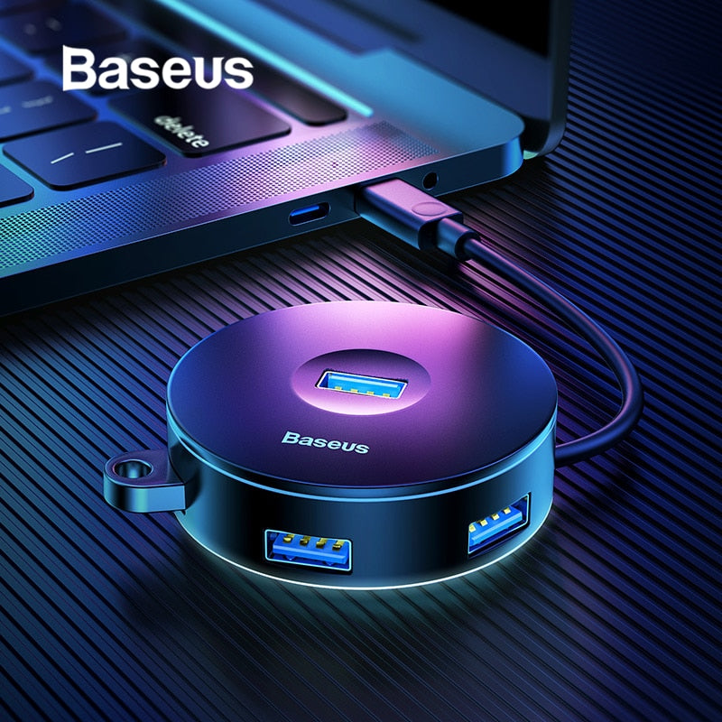 Baseus Multi USB 3.0 / Type C HUB to USB3.0 + 3 USB2.0